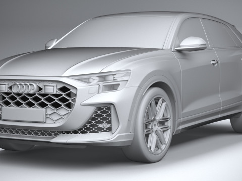 Audi RS Q8 2025 Modelo 3D