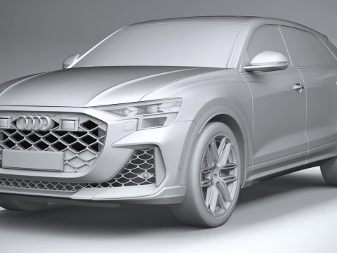 Audi RS Q8 2025 3D Model