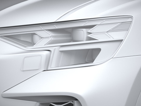 Audi RS Q8 2025 Modelo 3D