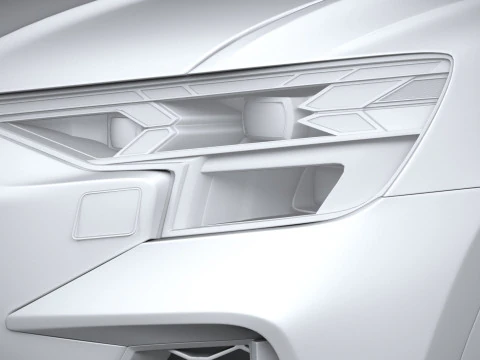 Audi RS Q8 2025 3D Model