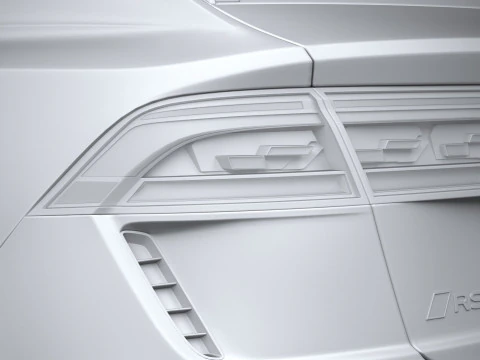 Audi RS Q8 2025 3D Model