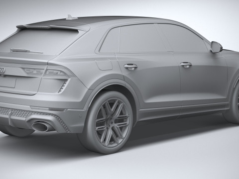 Audi RS Q8 2025 Modelo 3D