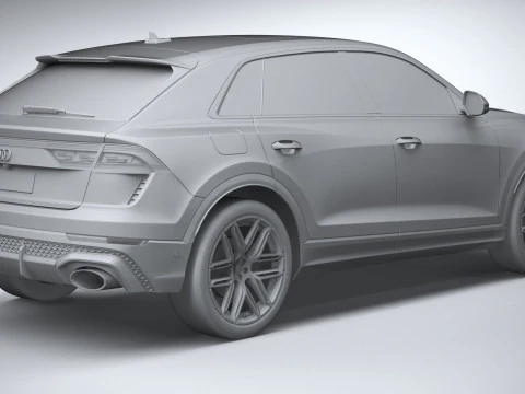 Audi RS Q8 2025 3D Model