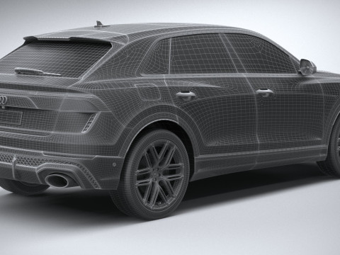 Audi RS Q8 2025 Modelo 3D