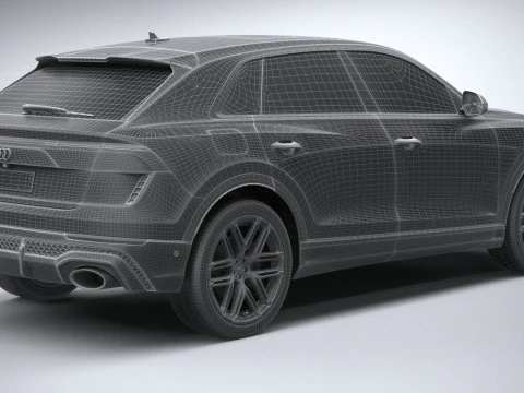 Audi RS Q8 2025 3D Model