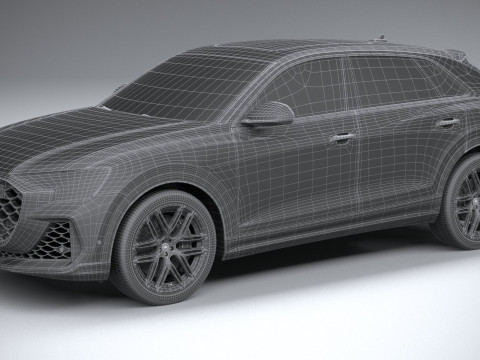 Audi RS Q8 2025 Modelo 3D