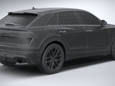 Audi RS Q8 2025 Modelo 3D