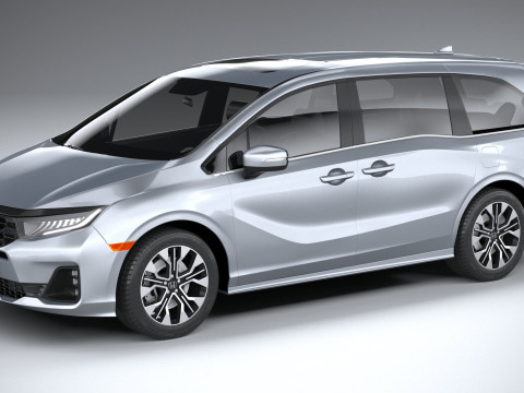 Honda Odyssey 2025 3D Model