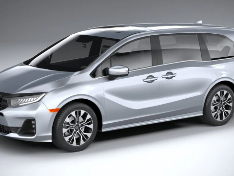 Honda Odyssey 2025 Model 3D