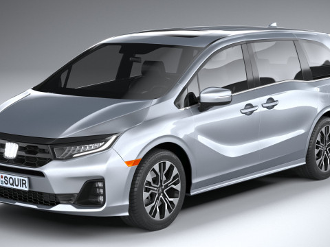 Honda Odyssey 2025 3D Model