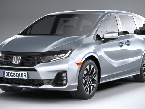 Honda Odyssey 2025 3D Model
