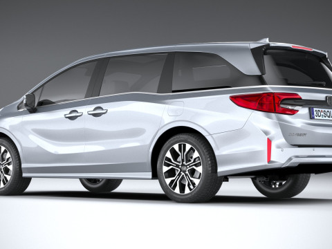 Honda Odyssey 2025 3D Model
