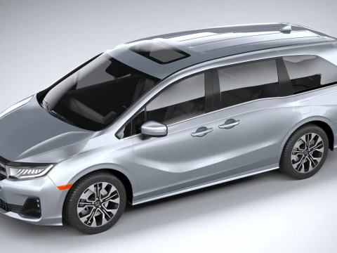 Honda Odyssey 2025 3D Model