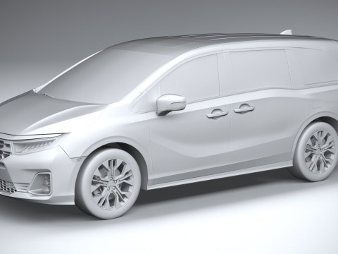 Honda Odyssey 2025 3D Model