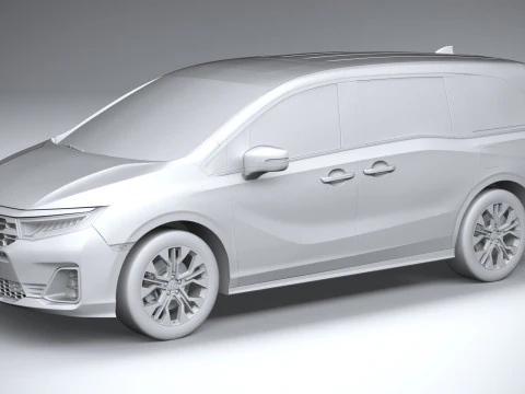 Honda Odyssey 2025 3D Model