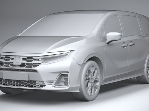 Honda Odyssey 2025 3D Model