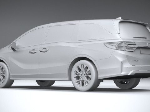 Honda Odyssey 2025 3D Model