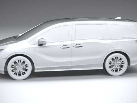 Honda Odyssey 2025 3D Model