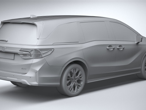 Honda Odyssey 2025 3D Model