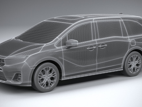 Honda Odyssey 2025 3D Model