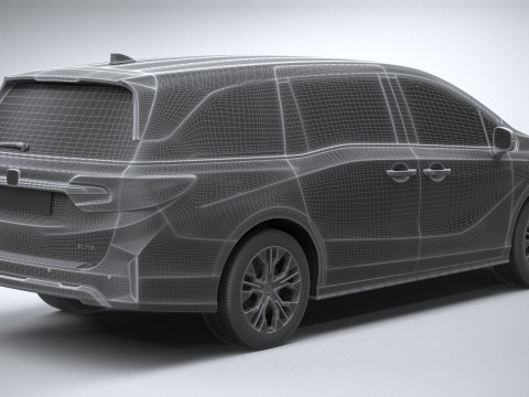 Honda Odyssey 2025 3D Model