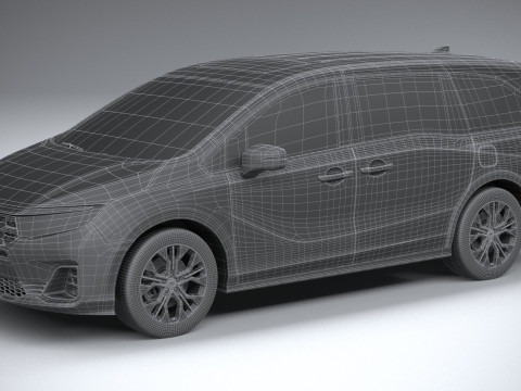 Honda Odyssey 2025 3D Model