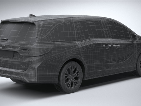 Honda Odyssey 2025 3D Model