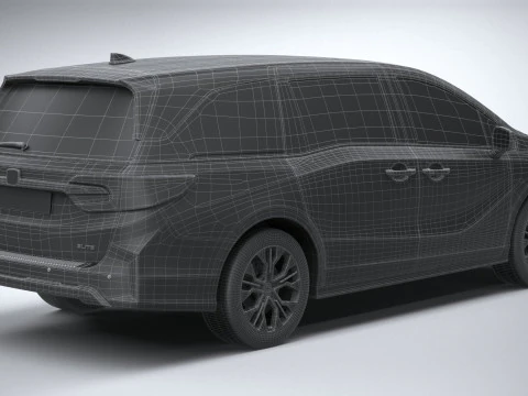 Honda Odyssey 2025 3D Model