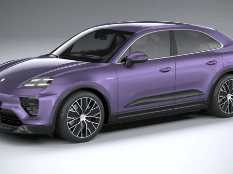 Porsche Macan 2025 3D Model