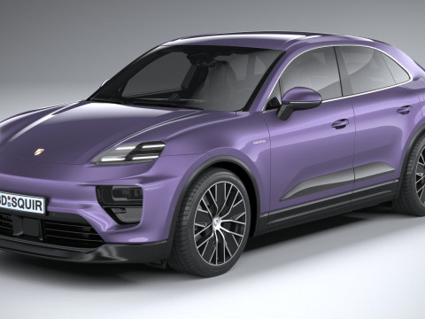 Porsche Macan 2025 3D Model