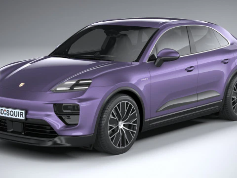 Porsche Macan 2025 3D Model