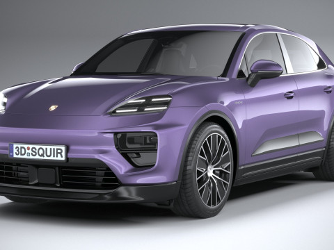 Porsche Macan 2025 3D Model