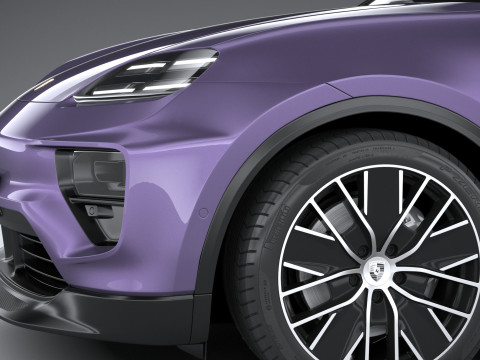 Porsche Macan 2025 3D Model