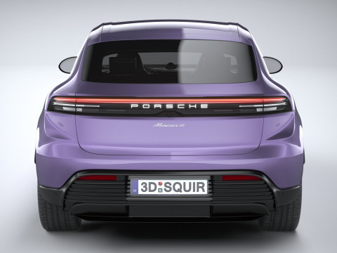 Porsche Macan 2025 3D Model