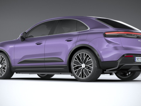 Porsche Macan 2025 3D Model