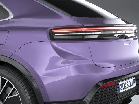 Porsche Macan 2025 3D Model