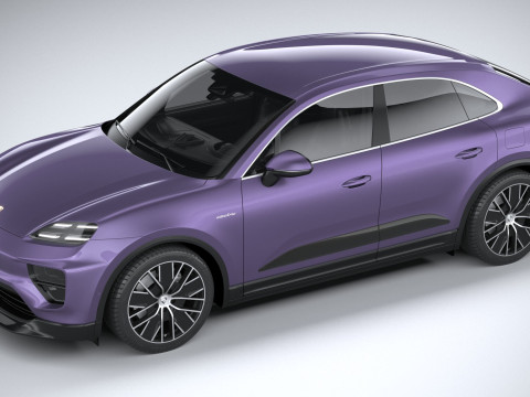 Porsche Macan 2025 3D Model