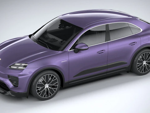 Porsche Macan 2025 3D Model