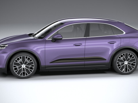 Porsche Macan 2025 3D Model