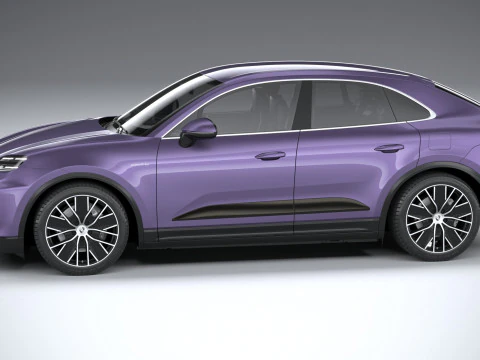 Porsche Macan 2025 3D Model
