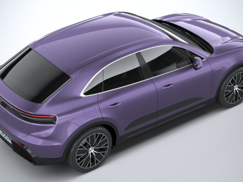 Porsche Macan 2025 3D Model