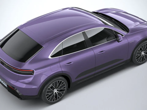 Porsche Macan 2025 3D Model