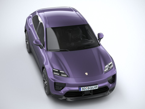 Porsche Macan 2025 3D Model