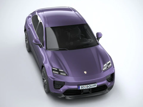 Porsche Macan 2025 3D Model