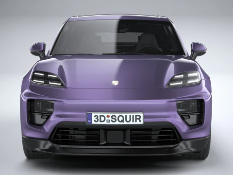 Porsche Macan 2025 3D Model