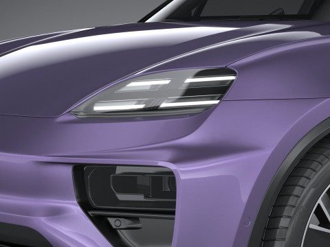 Porsche Macan 2025 3D Model
