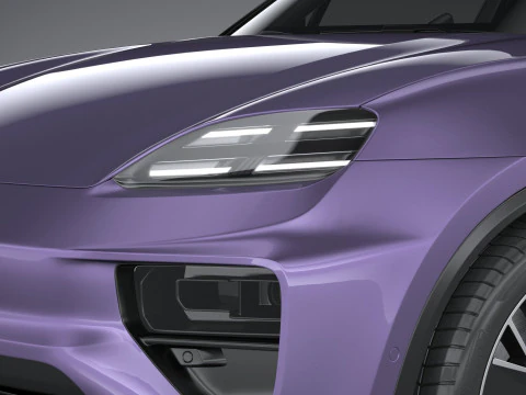 Porsche Macan 2025 3D Model