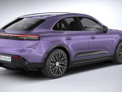 Porsche Macan 2025 3D Model
