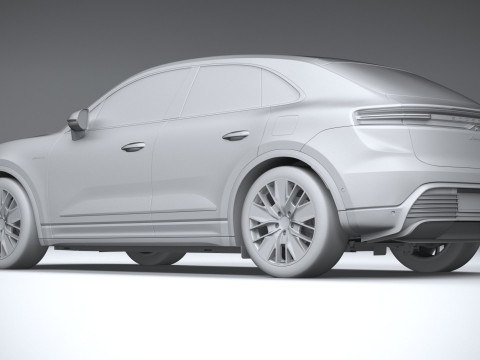 Porsche Macan 2025 3D Model