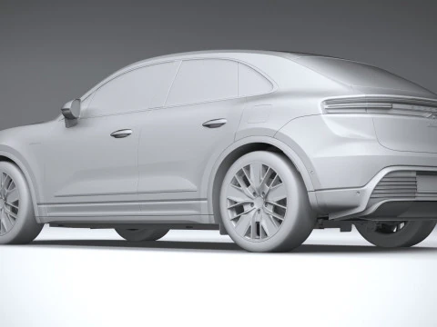 Porsche Macan 2025 3D Model